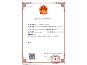 钢结构工程专业承包一级资质