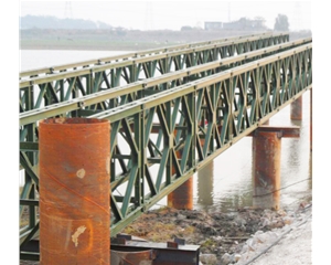 异形模板、贝雷梁、钢管柱